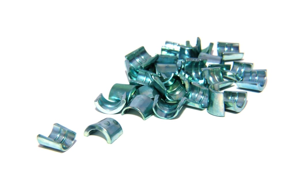 Sats ventilfjäderbricka och knaster