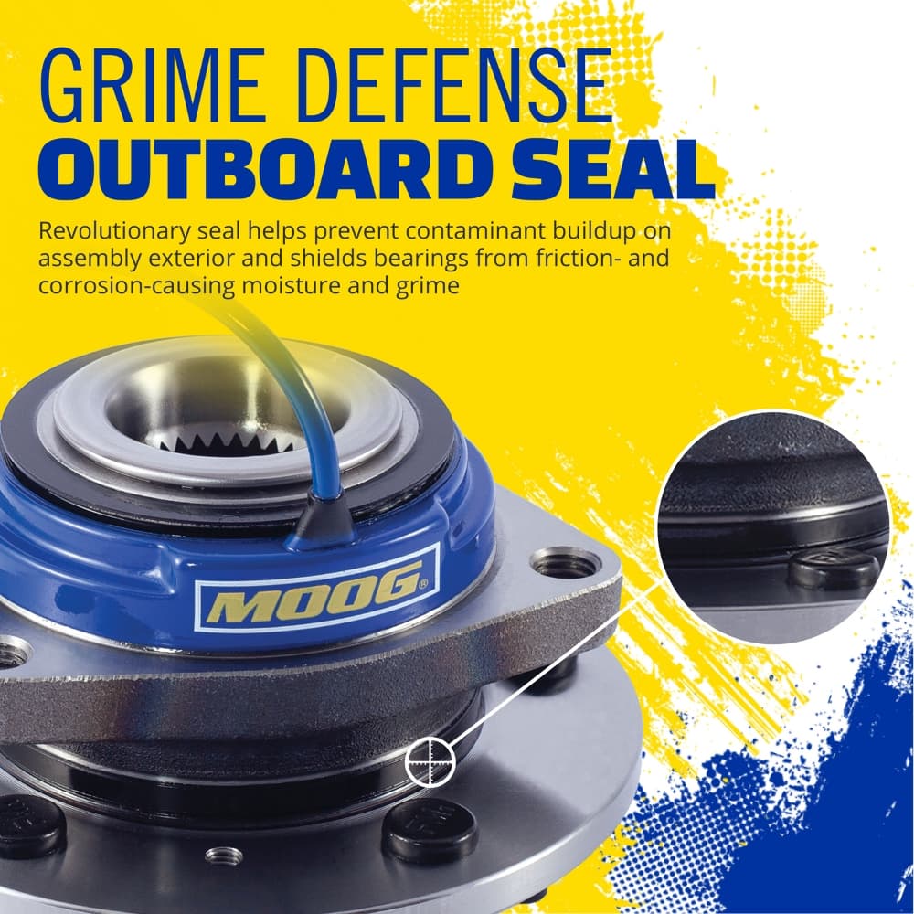 Hjullager och nav komplett