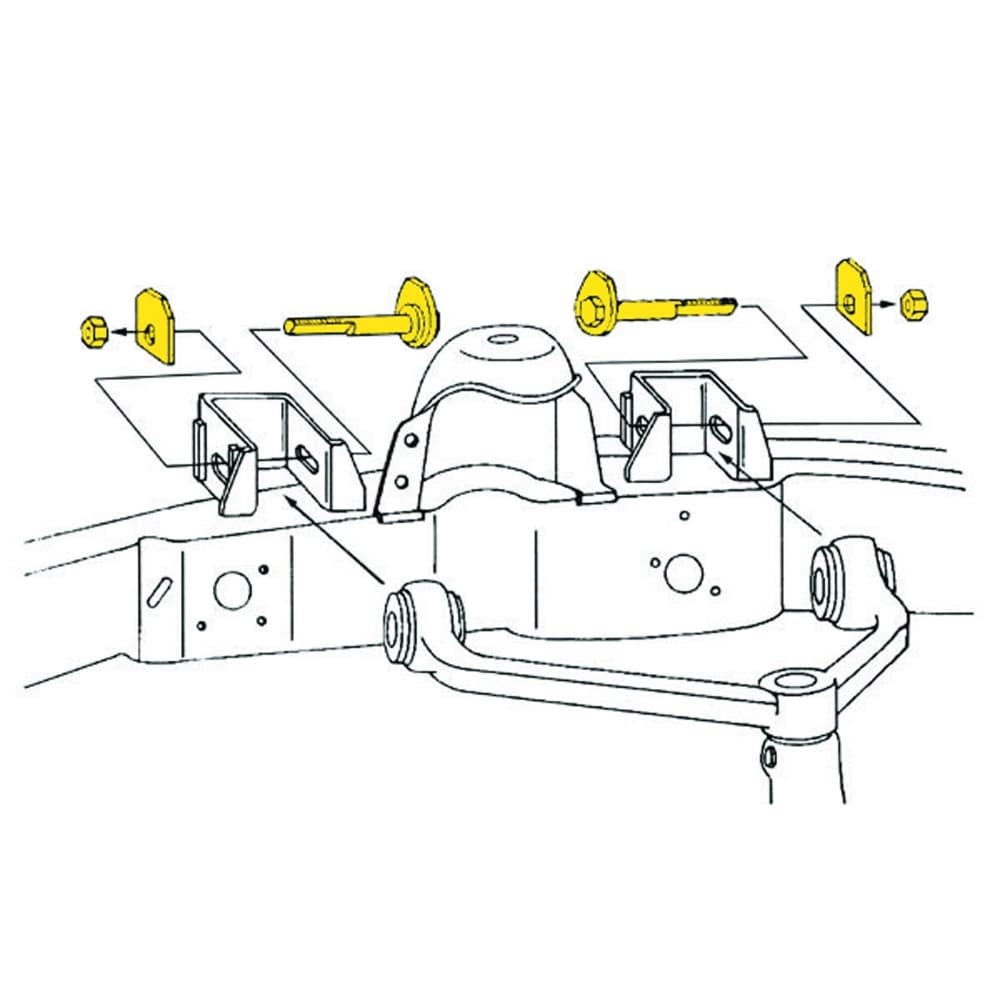 Justering caster / cambersats