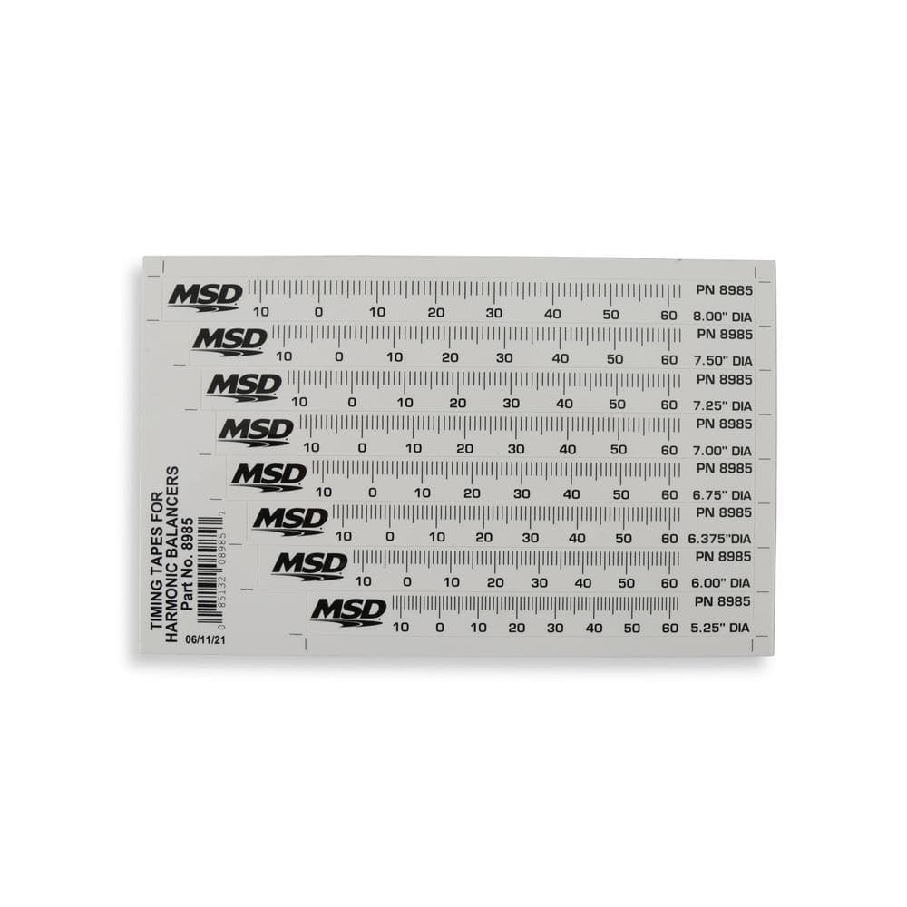 Graderingsremsa svängningsdämpare