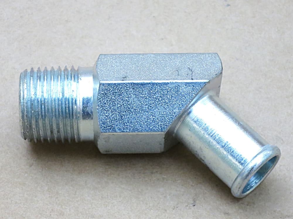 Anslutning kylarslang