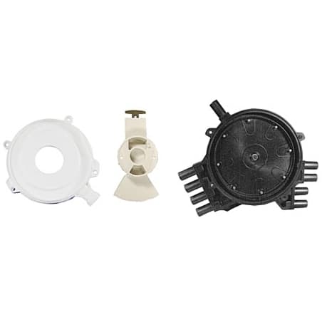 Sats fördelarlock och rotor