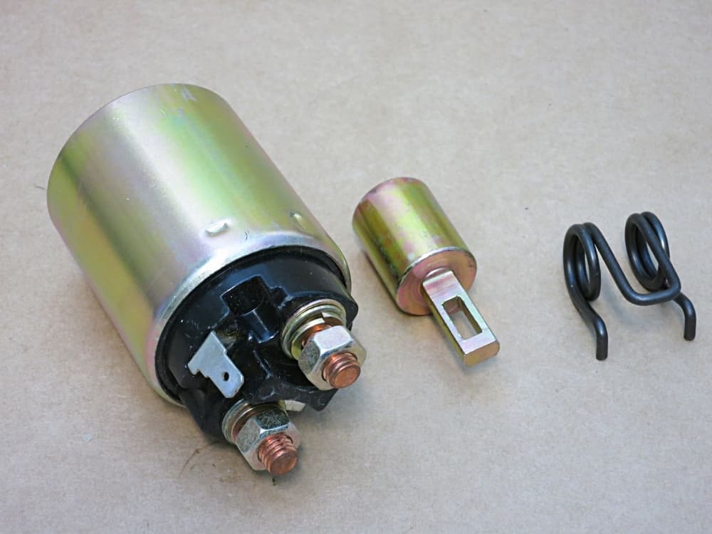 Solenoid startmotor