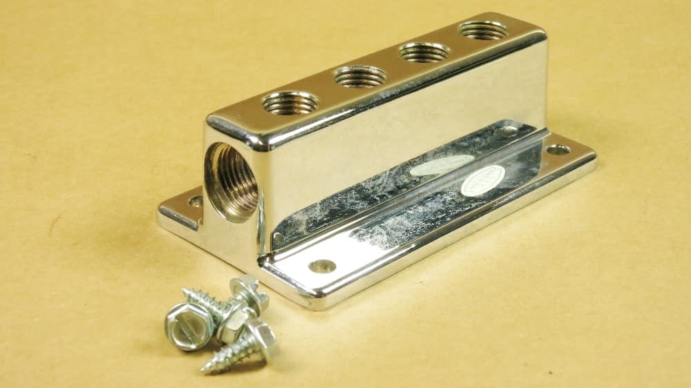 Kopplingsblock bränsleledning