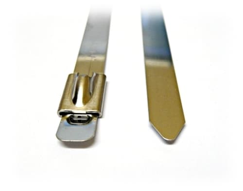 Buntband och klämma