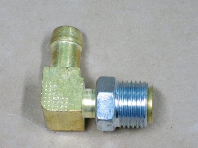 Anslutning kylarslang