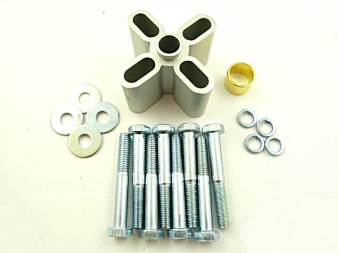 Distanssats kylfläkt