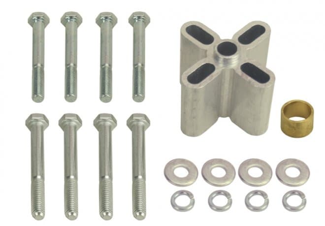 Distanssats kylfläkt