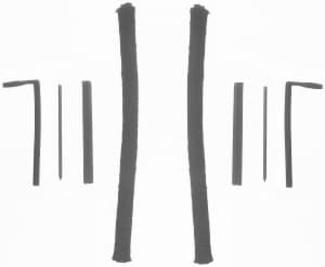 Vevaxelstätningssats