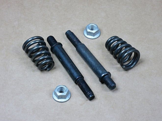 Bult och mutter avgasfläns