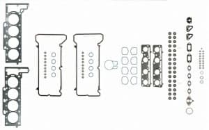 Topplockspackningssats