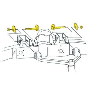 Justering caster / cambersats