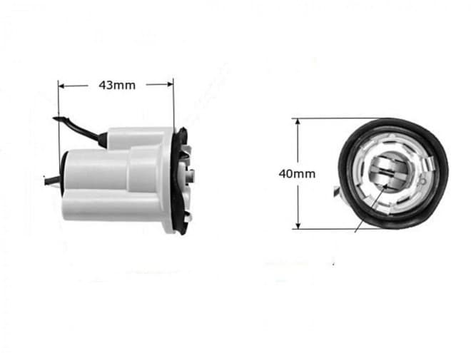 Lamphållare universell