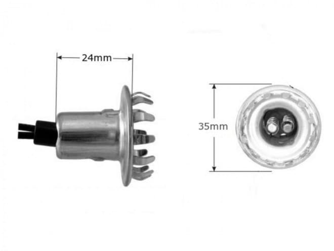 Lamphållare universell