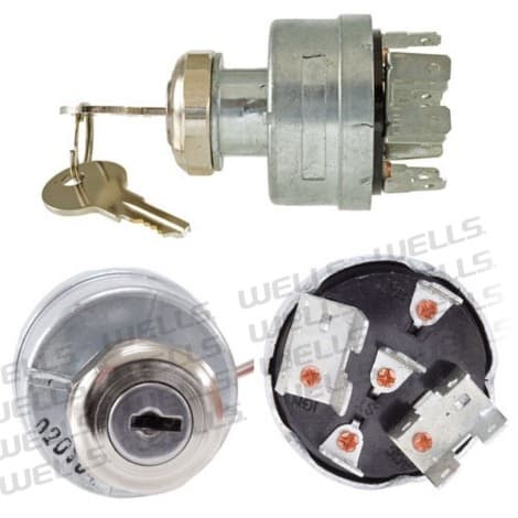 Tändningslås med kontaktstycke