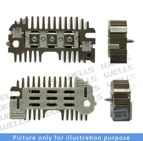 Likriktardiod generator