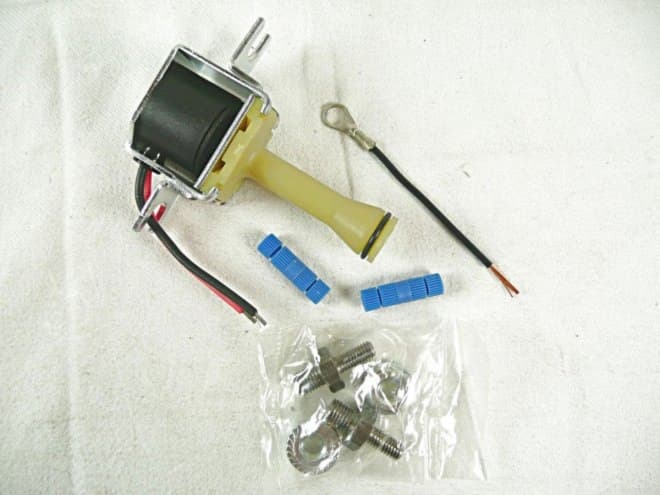Styrsolenoid automat