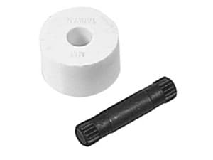 Gångjärnsrulle dörrstopp