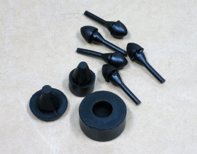 Genomslagsgummi sats