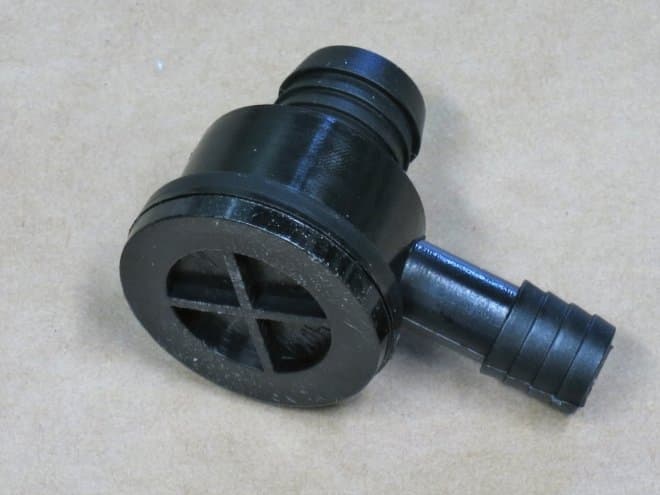 Backventil bromsservo