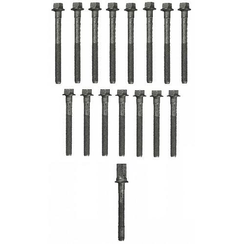 Bultsats cylinderhuvud