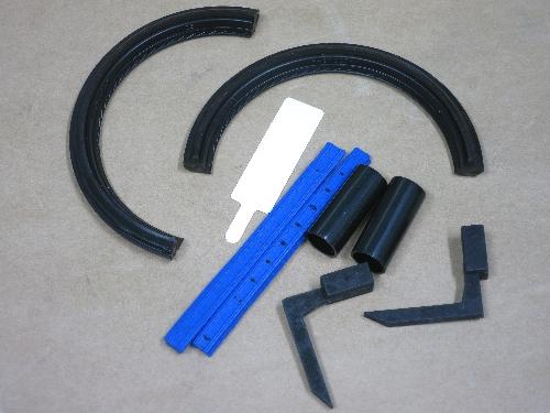 Vevaxel tätningssats