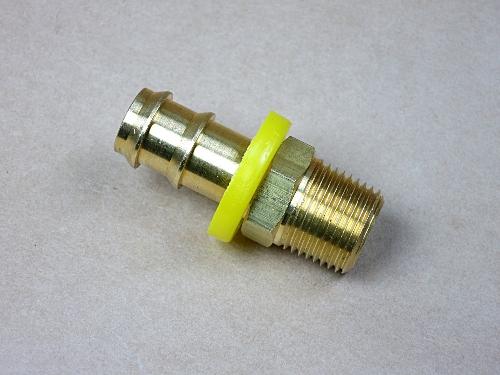 Anslutning bränsleledning