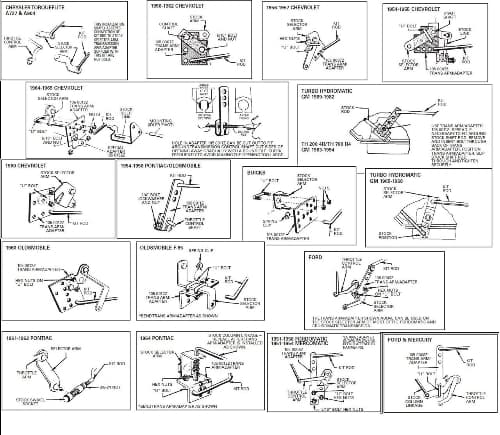 Växelväljarsats automat-4