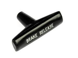 Parkeringsbroms frigöringshandtag