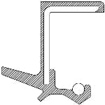 Spindeltätning drivaxel-5
