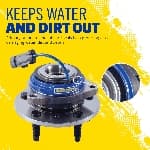 Hjullager och nav komplett-24