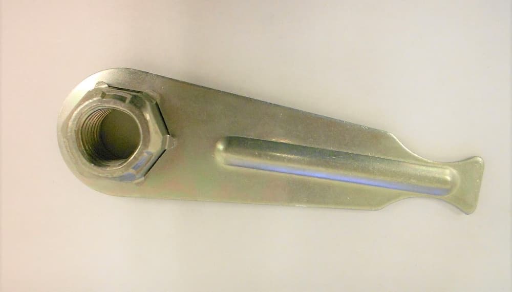 Mutter länkarm hjulupphängning
