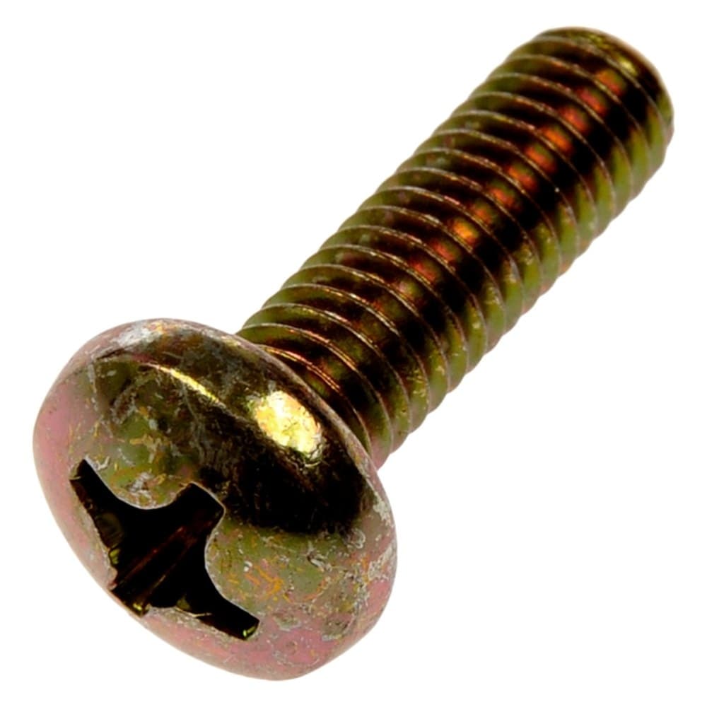 Nummerplåtsfästeskruv
