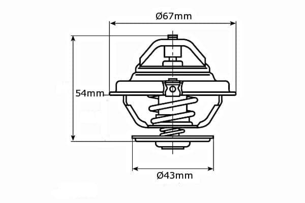 Termostat kylvätska-2