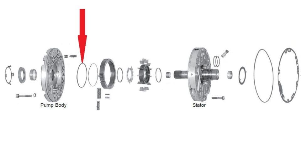 Styrbussning motoroljepump-2