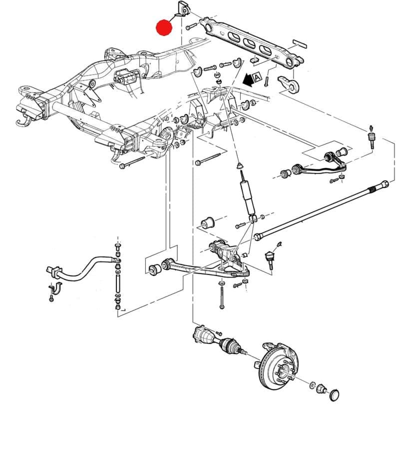 Fäste torsionsstavsmontering-2