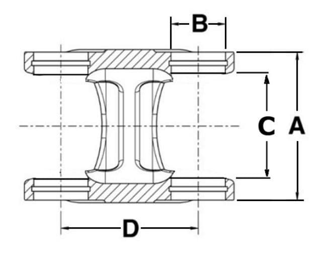 Dubbelkardan H-yoke-2