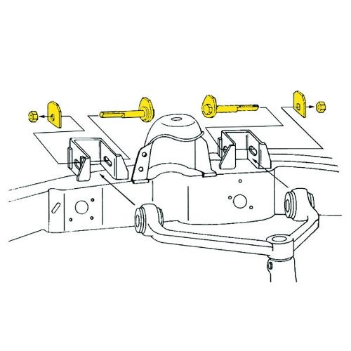 Justering caster / cambersats