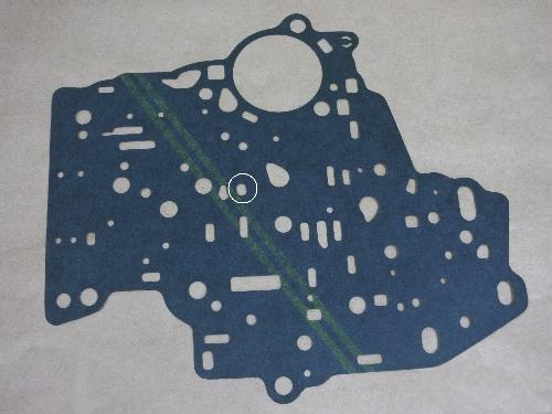 Automatväxellåda ventilhuspackning