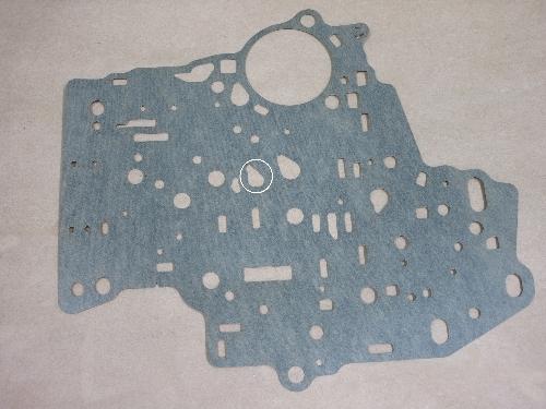 Automatväxellåda ventilhuspackning