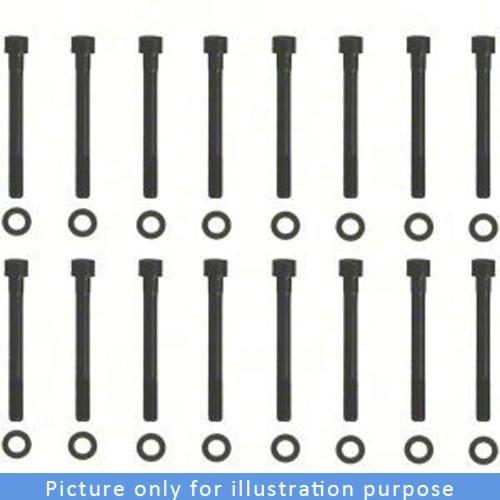 Bultsats cylinderhuvud