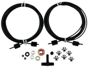 Fjädringsstötdämpare Luftslangsats