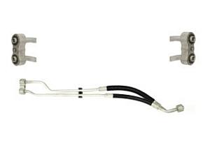 Slangmontering motoroljekylare